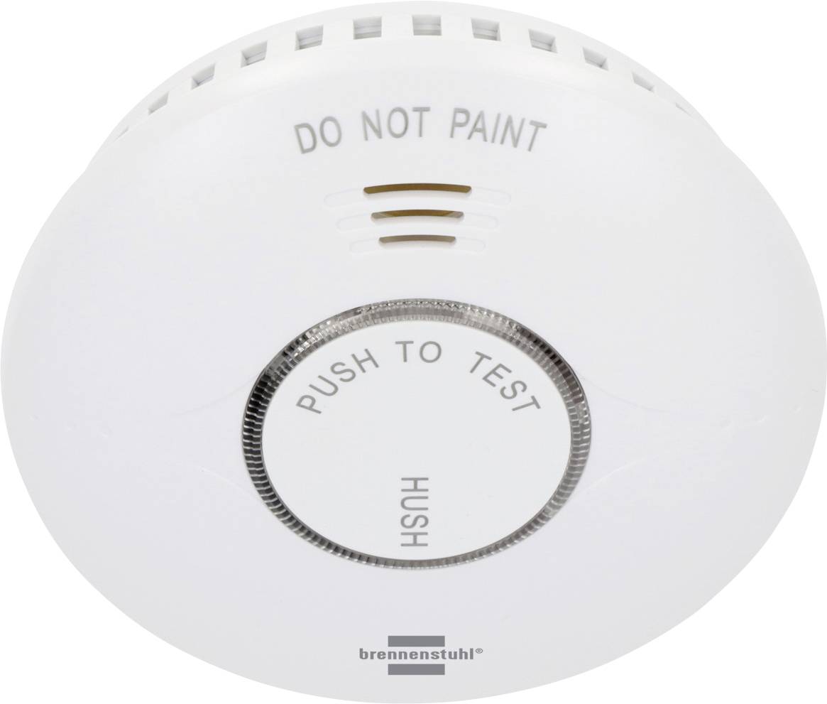 Brennenstuhl Connect WiFi RM A 3020 Димовий детектор із підтримкою додатка від батареї (Ø x В) 120 мм x 36 мм