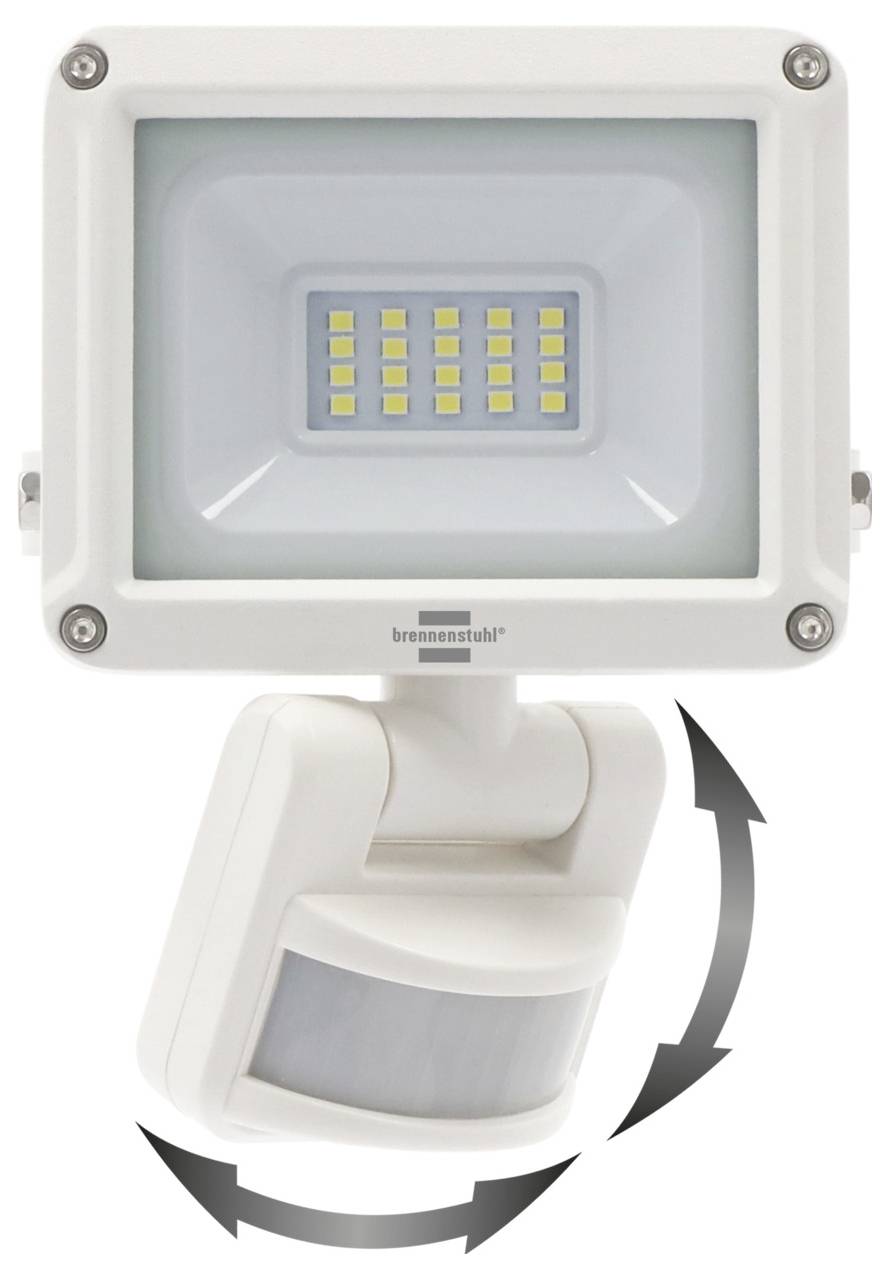 Brennenstuhl JARO 1060 WP 1171260142 Вуличний світлодіодний точковий світильник з датчиком руху EEK: D (A - G) Колір світлодіода: 