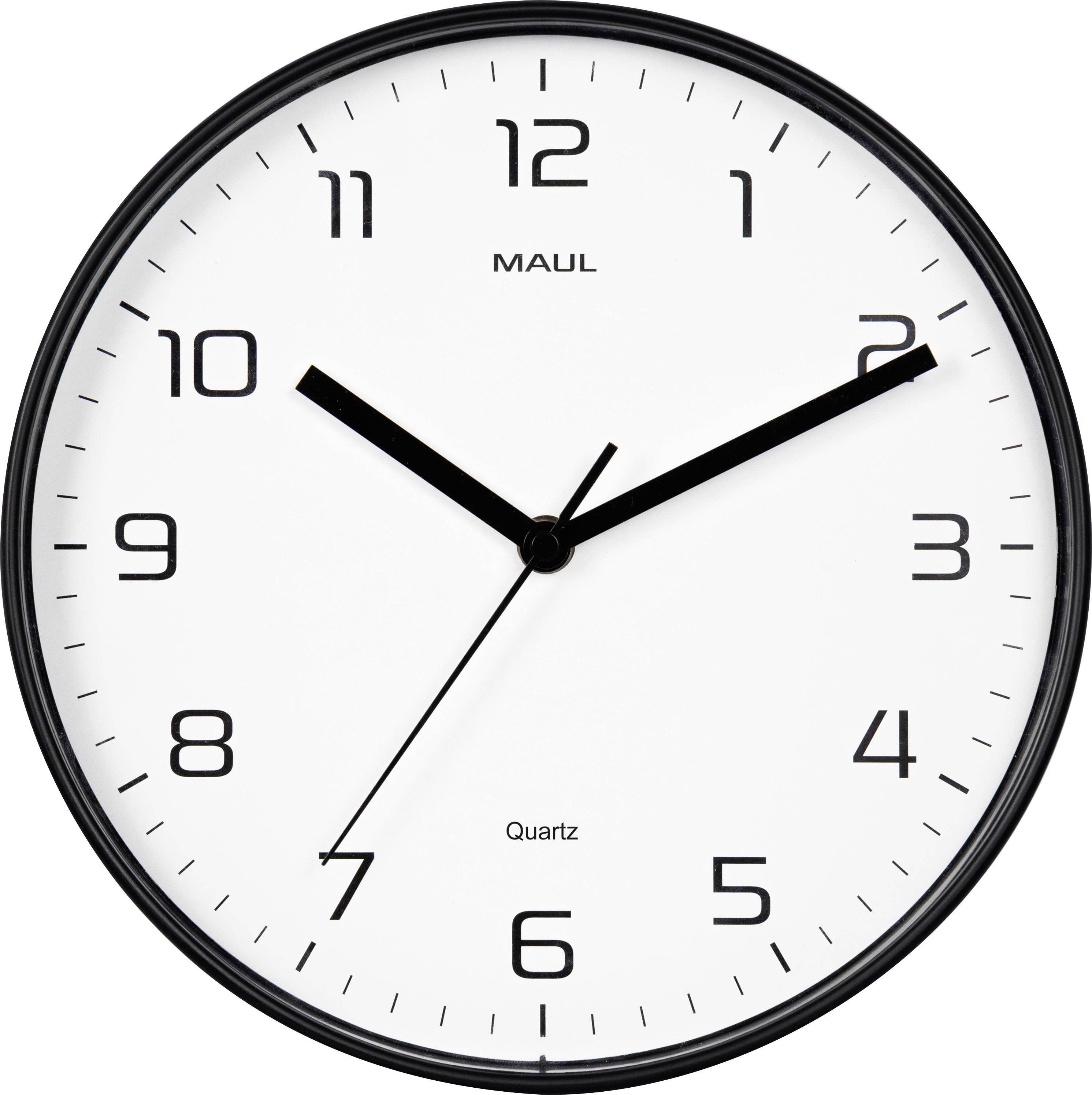 Настенные кварцевые часы Maul 9051690, 25 см x 40 мм, черные.