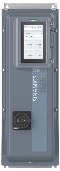 Przemiennik częstotliwości Siemens 6SL4113-0KP21-2BF0 55 kW 3-fazowy-0