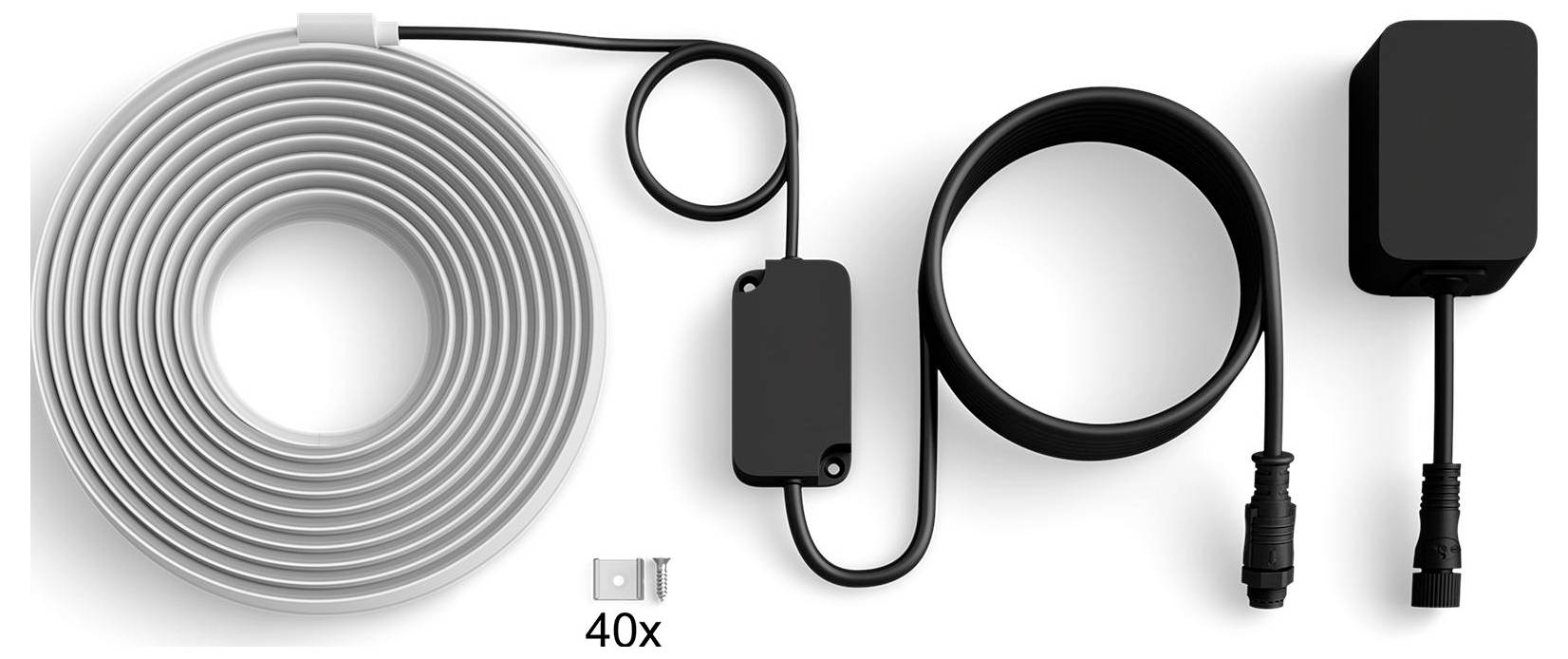 Світлодіодна стрічка Philips Hue 8721103089212 EEK: G (A - G) Flux Gradient Outdoor 30 W RGBICWW