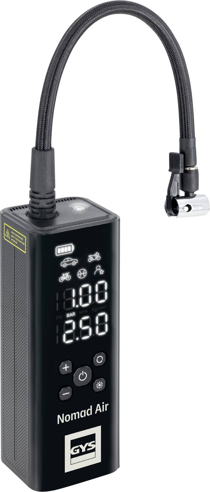 Компресор GYS 088795 NOMAD AIR 10 бар