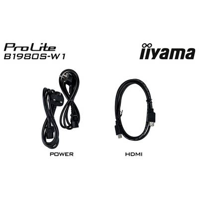 Iiyama ProLite Monitor EEK D (A - G) 48.3 cm (19 cal) 1280 x 1024 px 5:4 3 ms DisplayPort, HDMI LCD (TN)-14