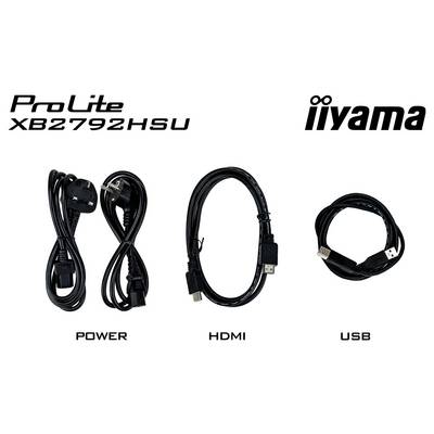 Iiyama ProLite Monitor EEK B (A - G) 68.6 cm (27 cal) 1920 x 1080 px 16:9 3 ms USB, HDMI, DisplayPort LCD (IPS)-19