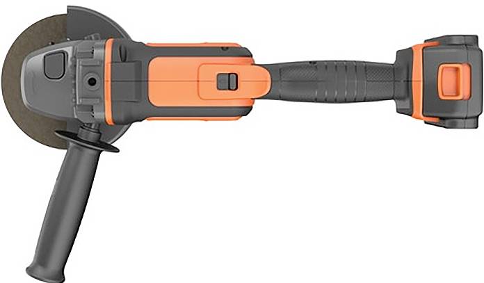 Акумуляторна кутова шліфувальна машина Black & Decker neu BCG720M1-QW