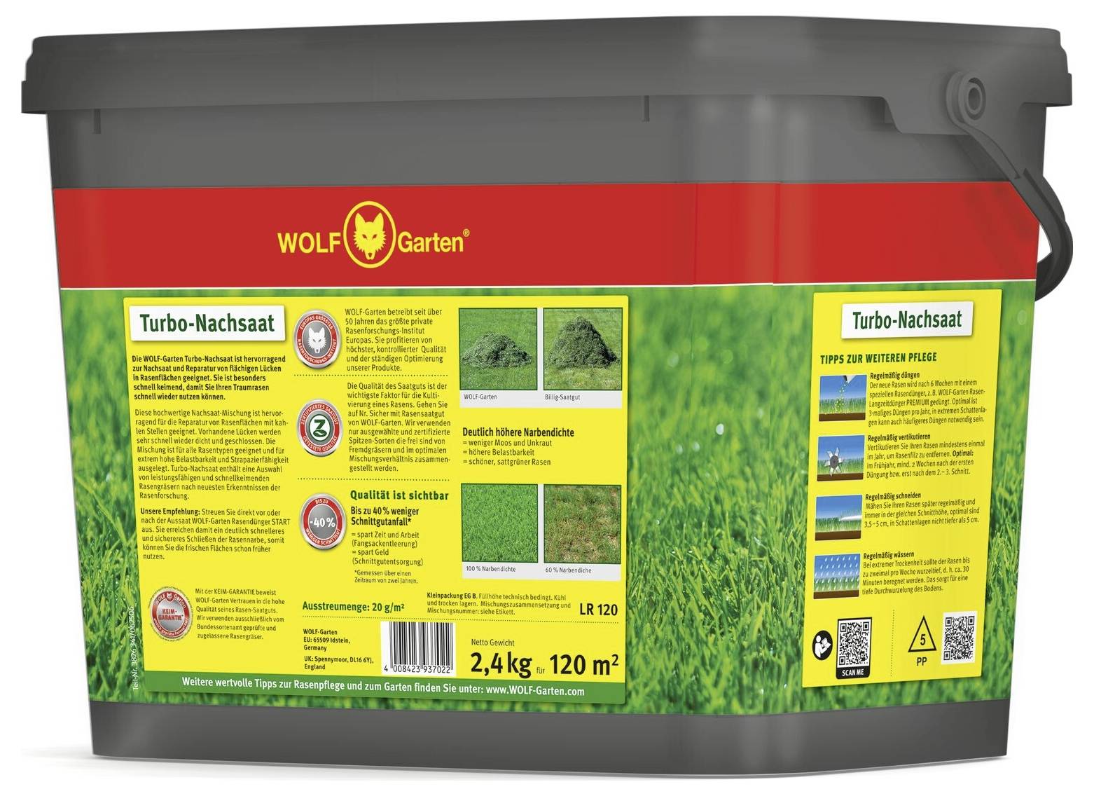 WOLF-Garten 3826052 WOLF-Garten - LR 120 TURBO-RESEALING 1 шт.