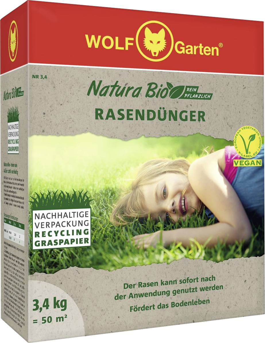 WOLF-Garten 3852012 WOLF-Garten - Добриво для газону 