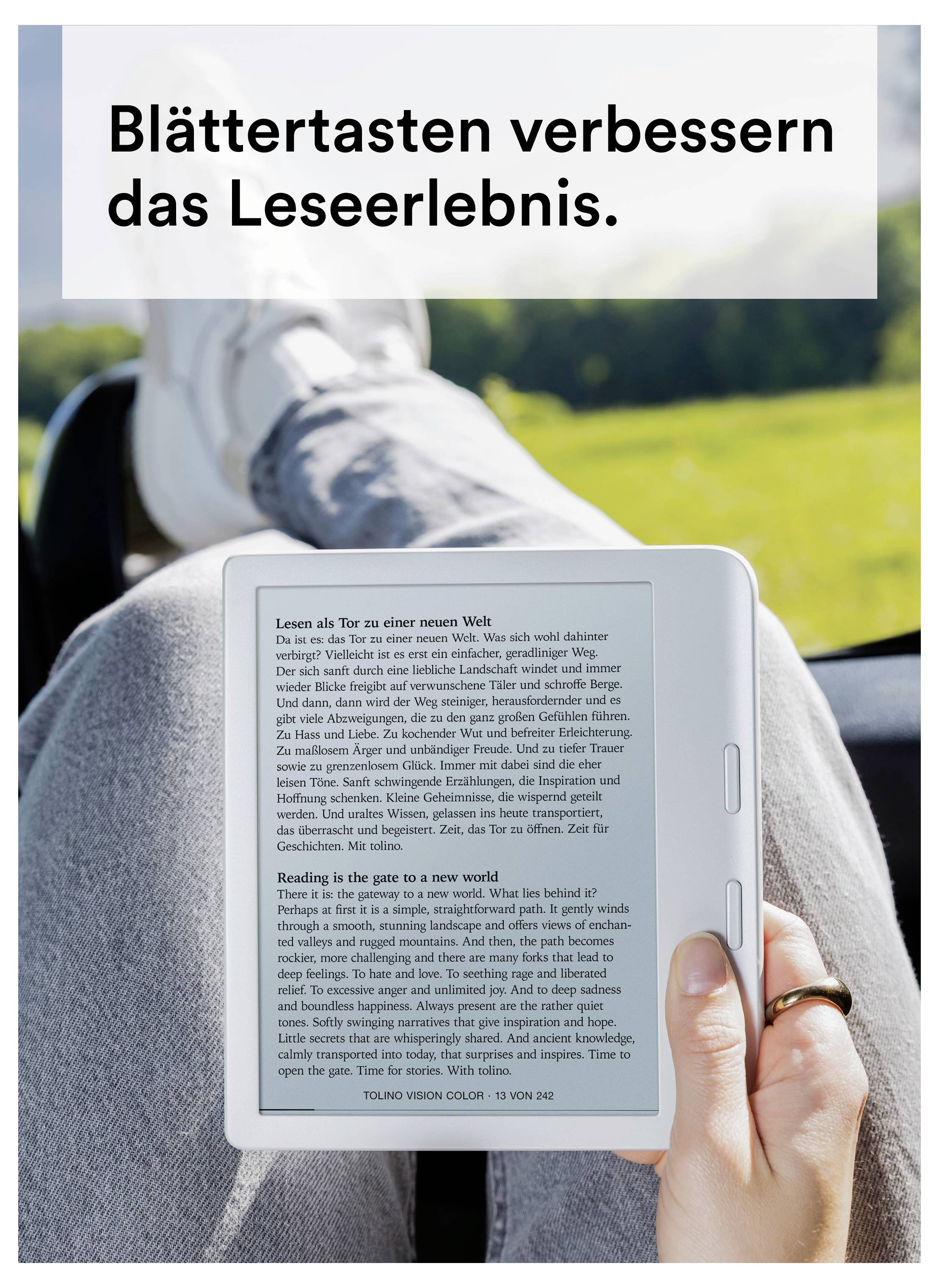 Tolino THALIA eBook Reader tolino vision color 17,8 см (7 дюймів)