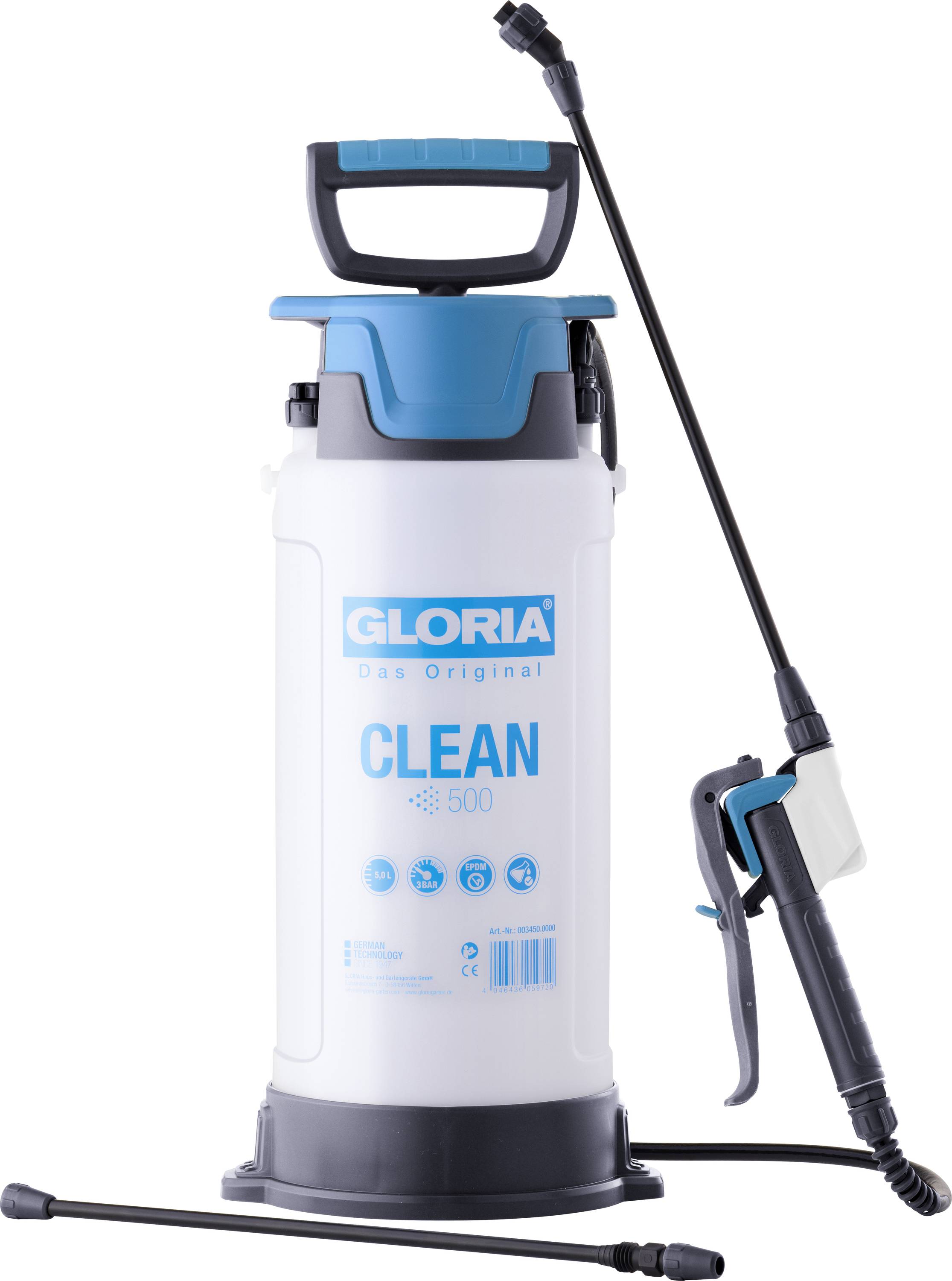 Обприскувач високого тиску Gloria Home and Garden CLEAN 500