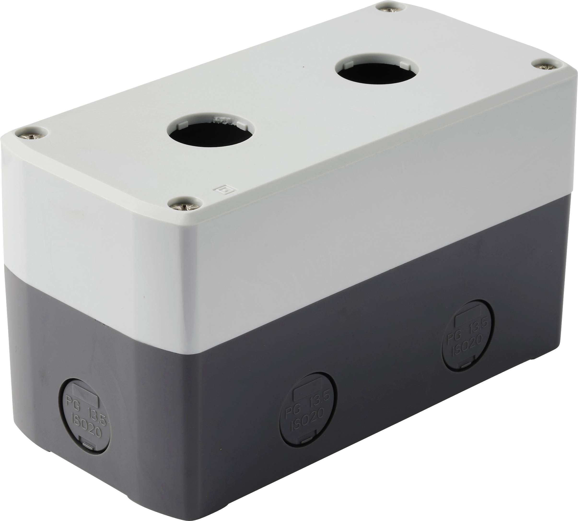 TRU COMPONENTS TC-BXB-2/22/W TC-14807668 (Д x Ш x В) 150 x 75 x 85 мм, белый, 1 шт.