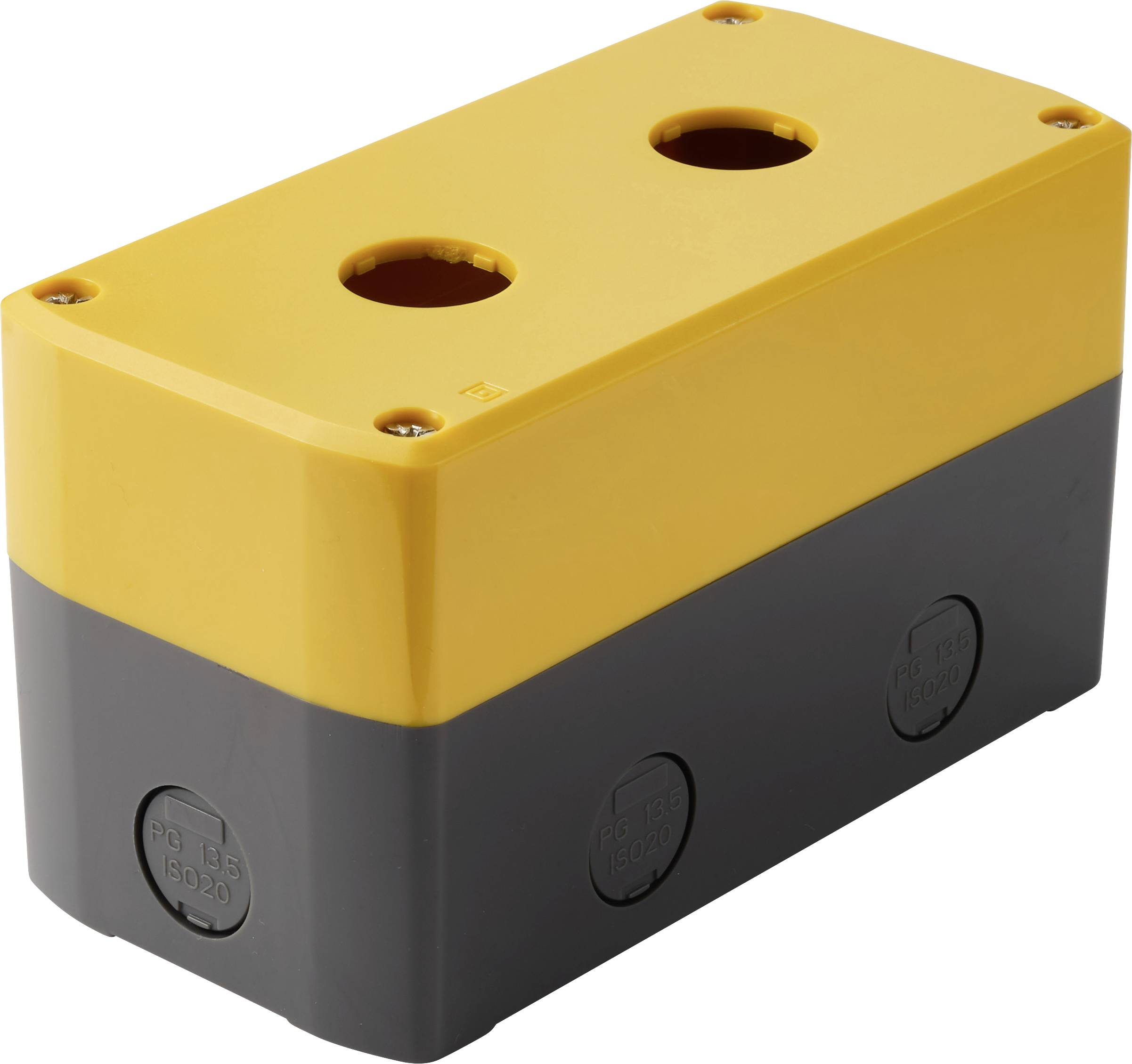 TRU COMPONENTS TC-BXB-2/22/Y TC-14807672 (Д x Ш x В) 150 x 75 x 85 мм, желтый, 1 шт.
