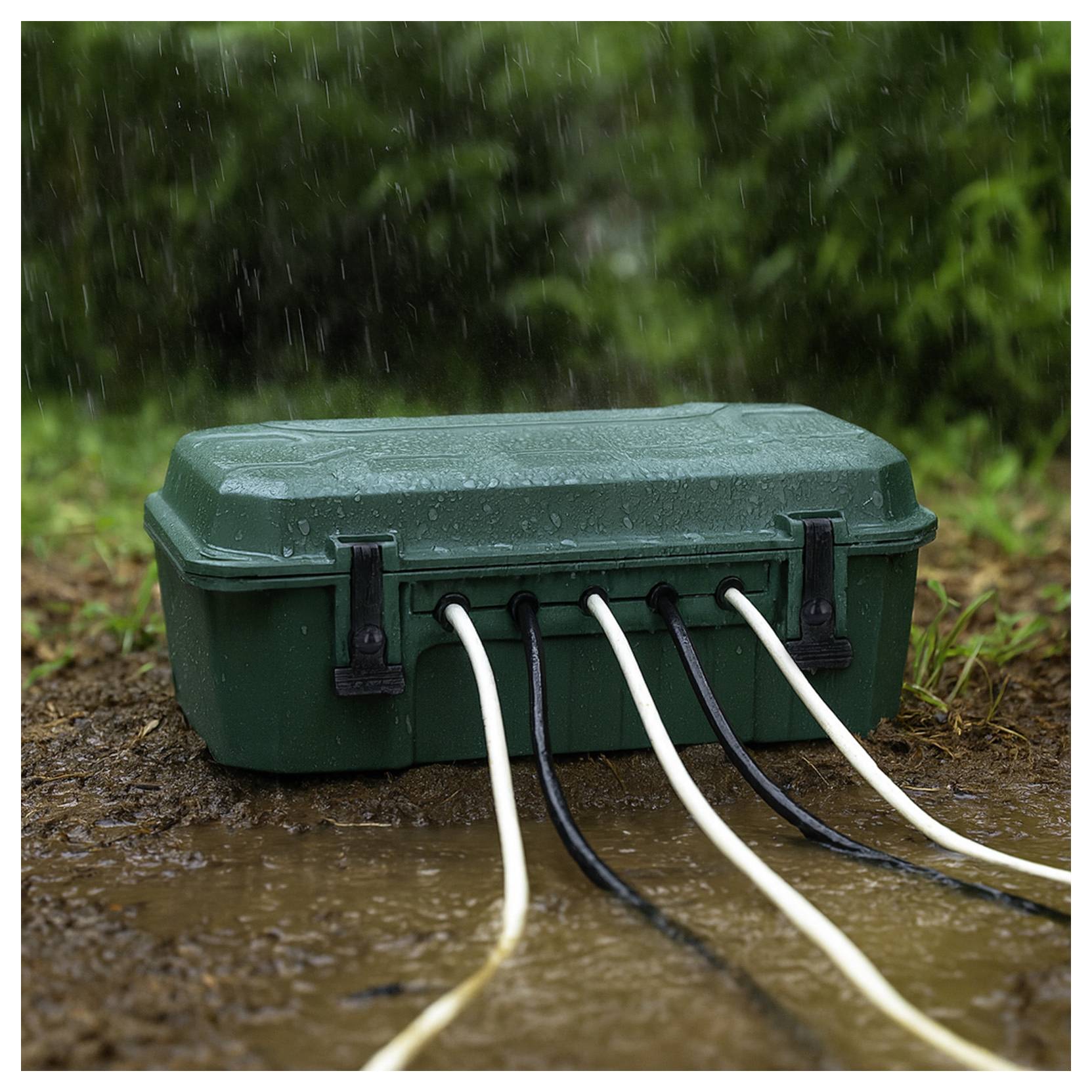 Безпечний кабель AS Schwabe 48710 зеленого кольору