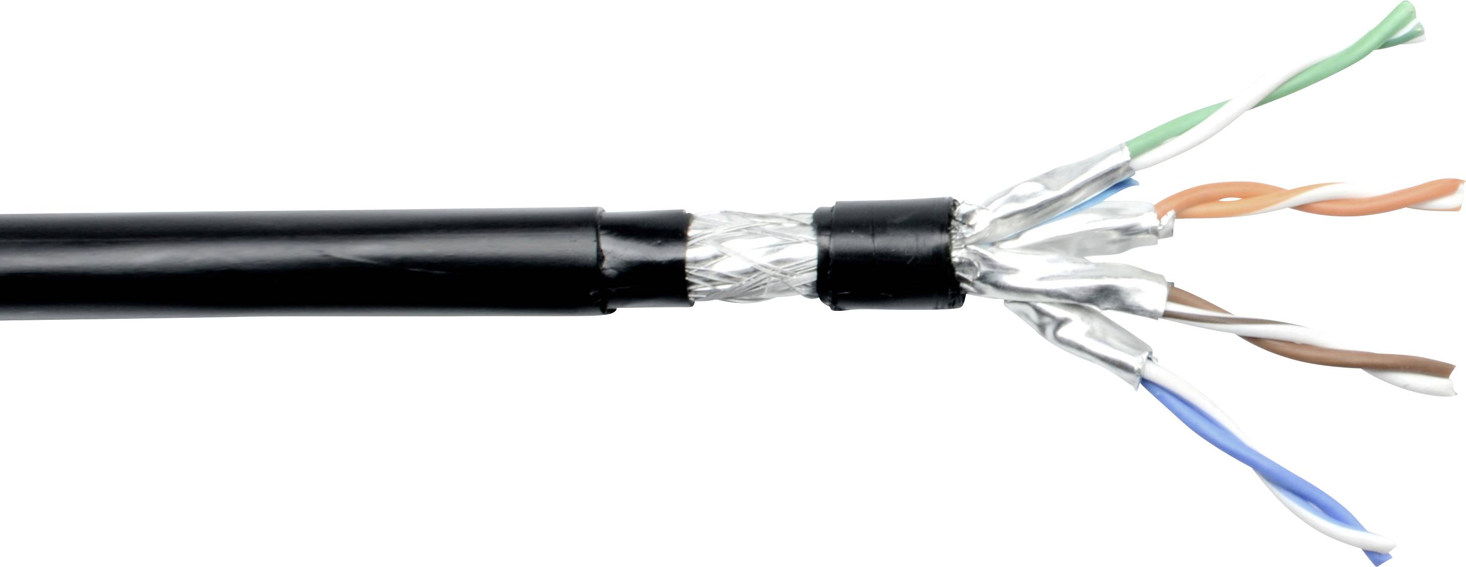 Сетевой кабель TRU COMPONENTS TC-14914184, CAT 7, S/FTP, 250 м