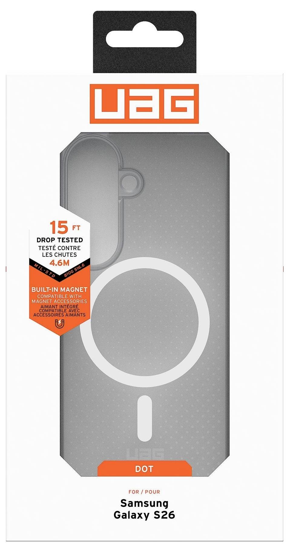 Urban Armor Gear Dot Case Samsung Galaxy S26 jasnozielony Kompatybilny z MagSafe, z modułem magnetycznym 214549114331-9