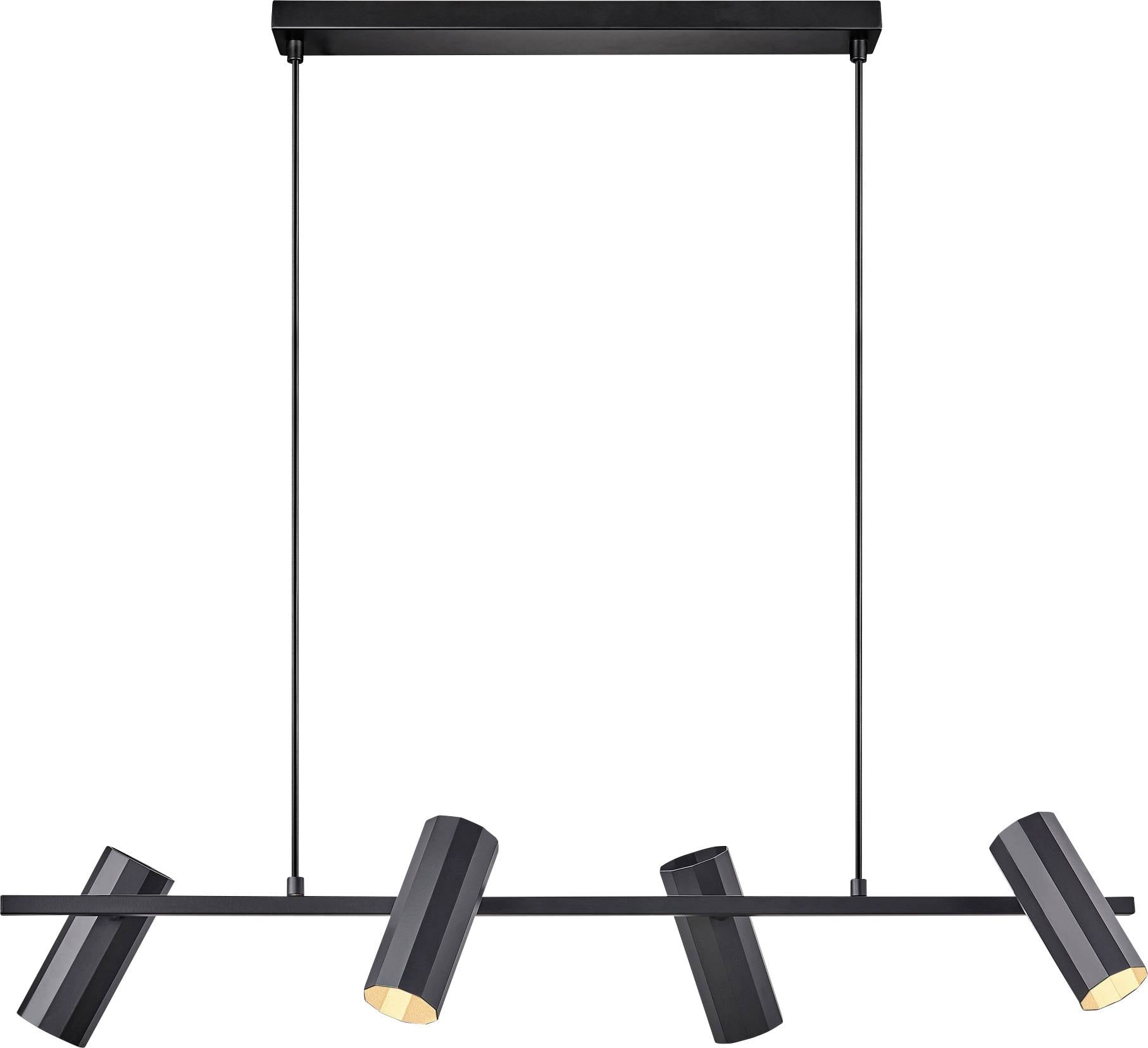 Стельовий світильник Nordlux Alanis 4-Spot підвісний 2213423003 GU10 чорний