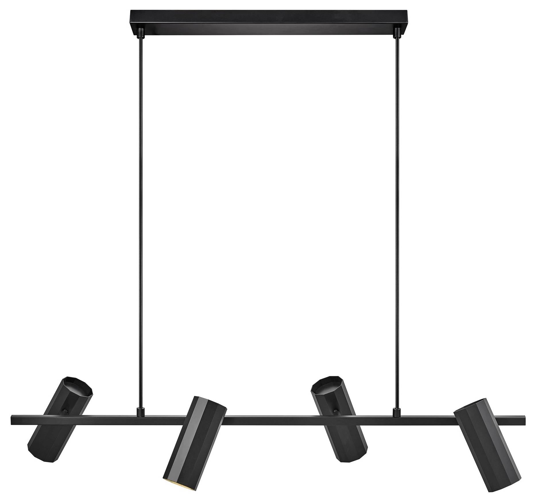 Стельовий світильник Nordlux Alanis 4-Spot підвісний 2213423003 GU10 чорний