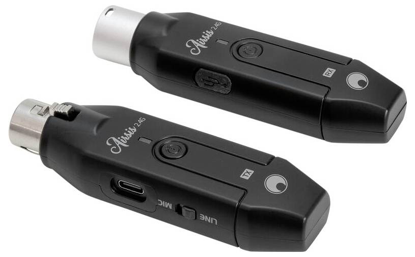 Zestaw mikrofonu bezprzewodowego Omnitronic AIRSIS 2.4G Rodzaj transmisji danych:radiowa z kablem-2