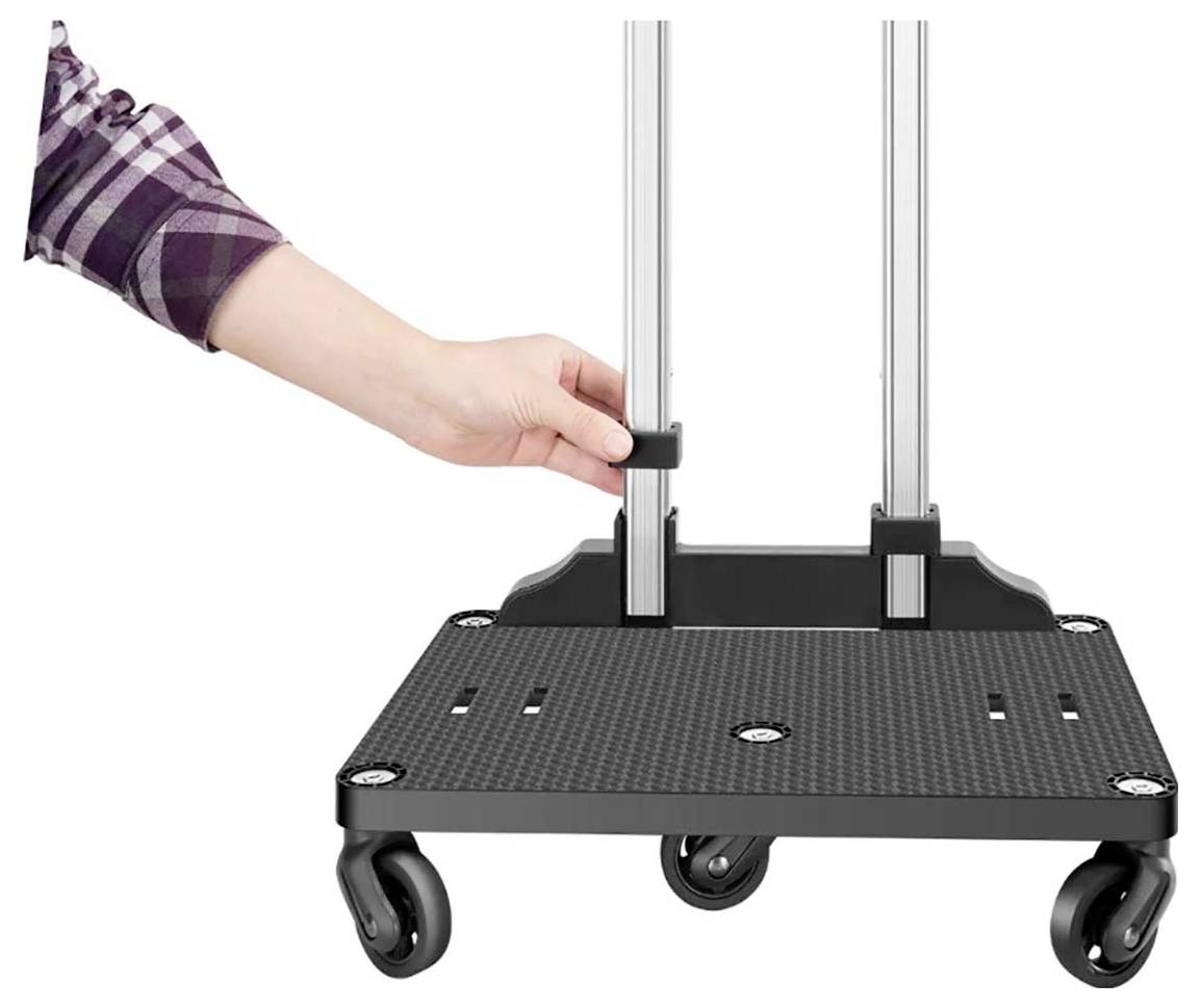 Прогулянковий візок Ikarao IKARAO-X1-TROL, (Д x Ш x В) 29 x 51 x 27 см, чорний, сріблястий