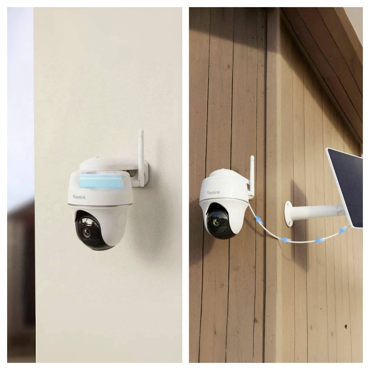 Комплект IP-моніторингу Reolink Argus серії B420 + сонячна панель Lite BWPT2K01SPW WLAN 2304 x 1296 пікселів