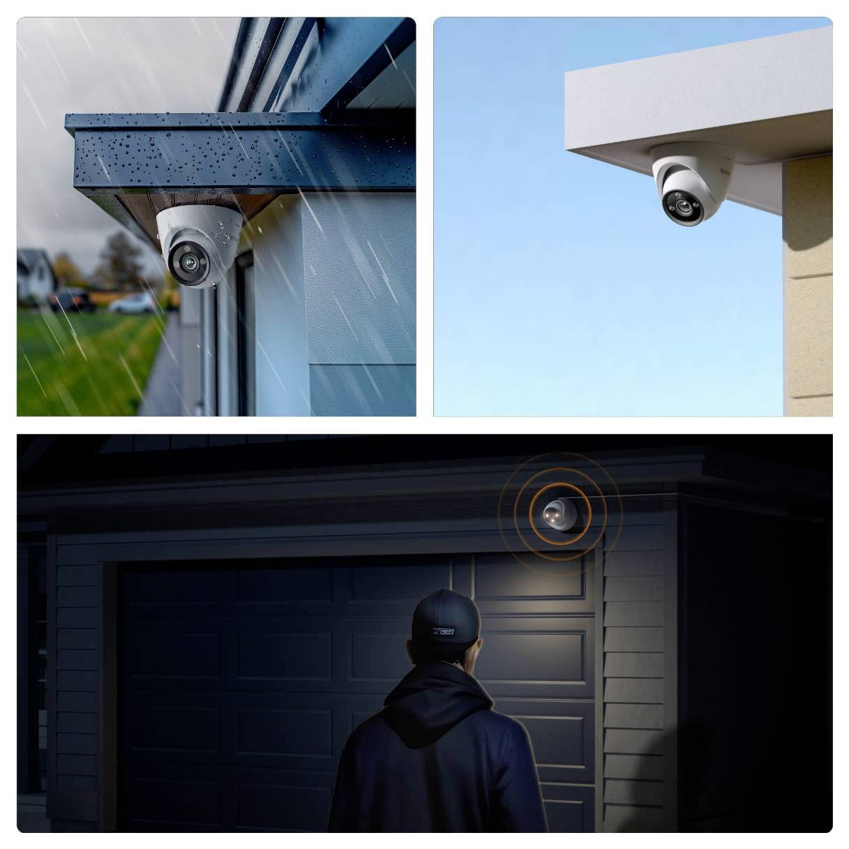 Reolink ColorX Series P335X PCCX4K02 IP-камера відеоспостереження дротова, LAN 3840 x 2160 px