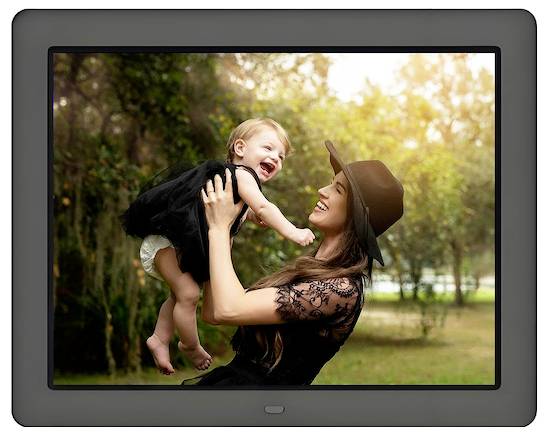 Цифрова фоторамка Braun Phototechnik BRAUN DigiFrame 1594 16 ГБ 38,1 см 15 дюймів 1024 x 768 пікселів 16 ГБ Чорна