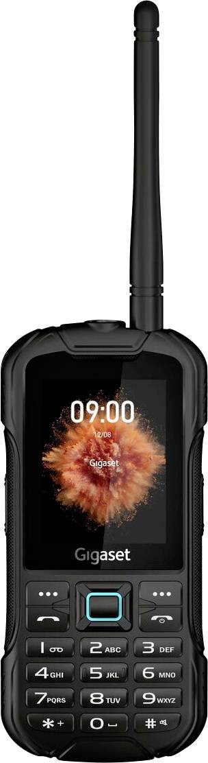 Мобільний телефон Gigaset GL 8 ACTIVE для вулиці, чорний