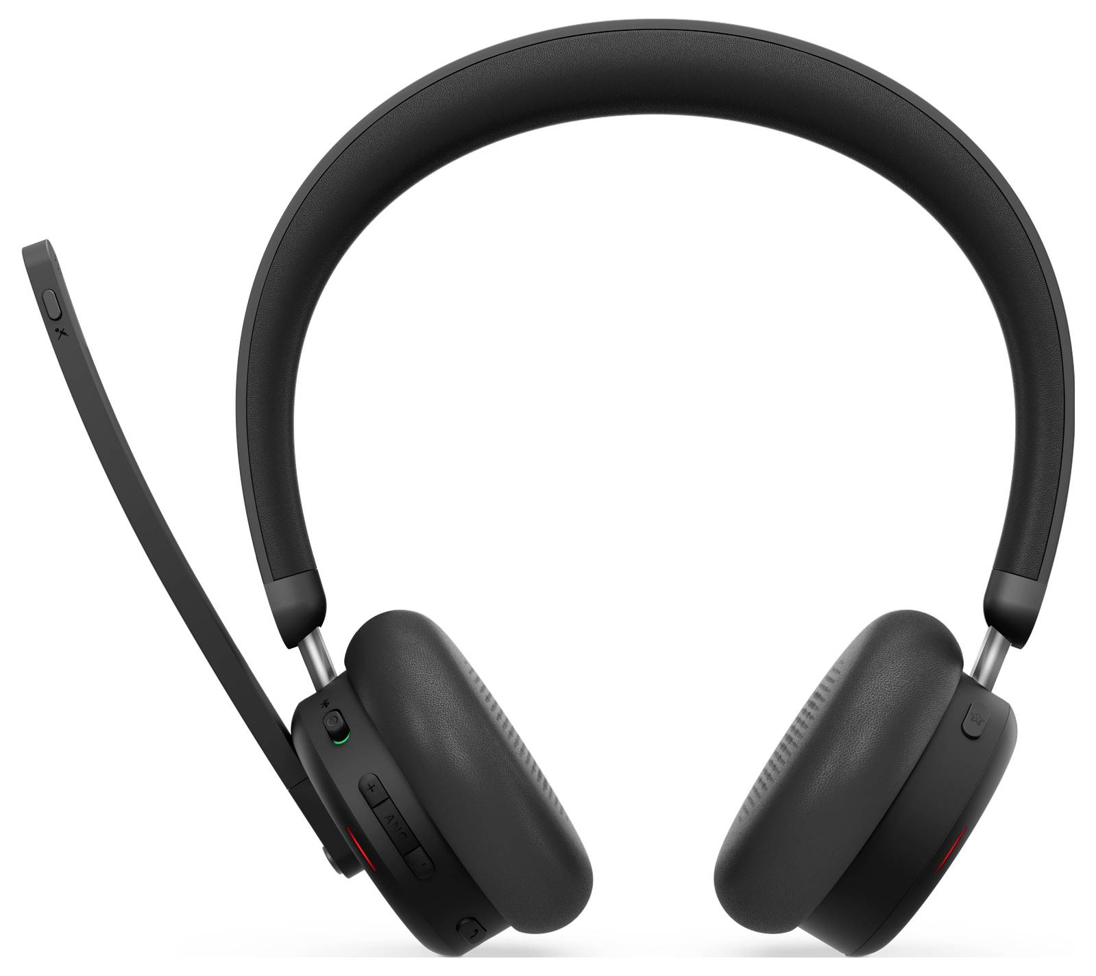 Lenovo Lenovo 6550 - Накладные наушники - Беспроводные стерео наушники Bluetooth, черные, с шумоподавлением, микрофоном, регулятор