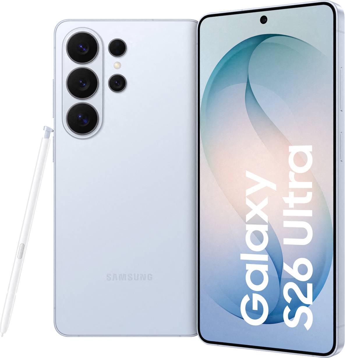 Смартфон Samsung Galaxy S26 Ultra, две SIM-карты, 256 ГБ памяти, 17,5 см (6,9 дюйма), 200 Мп, синий.