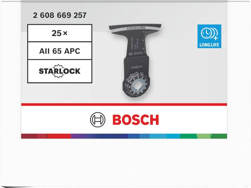 Аксесуари Bosch 2608669257 2608669257 м’яка деревина Універсальні пильні полотна 65 мм 1 шт.