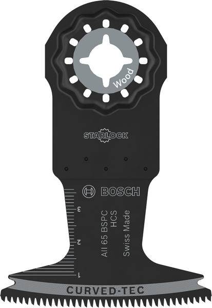 Bosch Accessories 2608669258 2608669258 Brzeszczoty do pił wielofunkcyjnych 65 mm 1 szt.-2