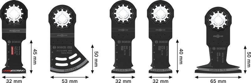 Комплектующие Bosch 2608669095 2608669095 Пильные полотна для многофункциональных пил, 1 шт.