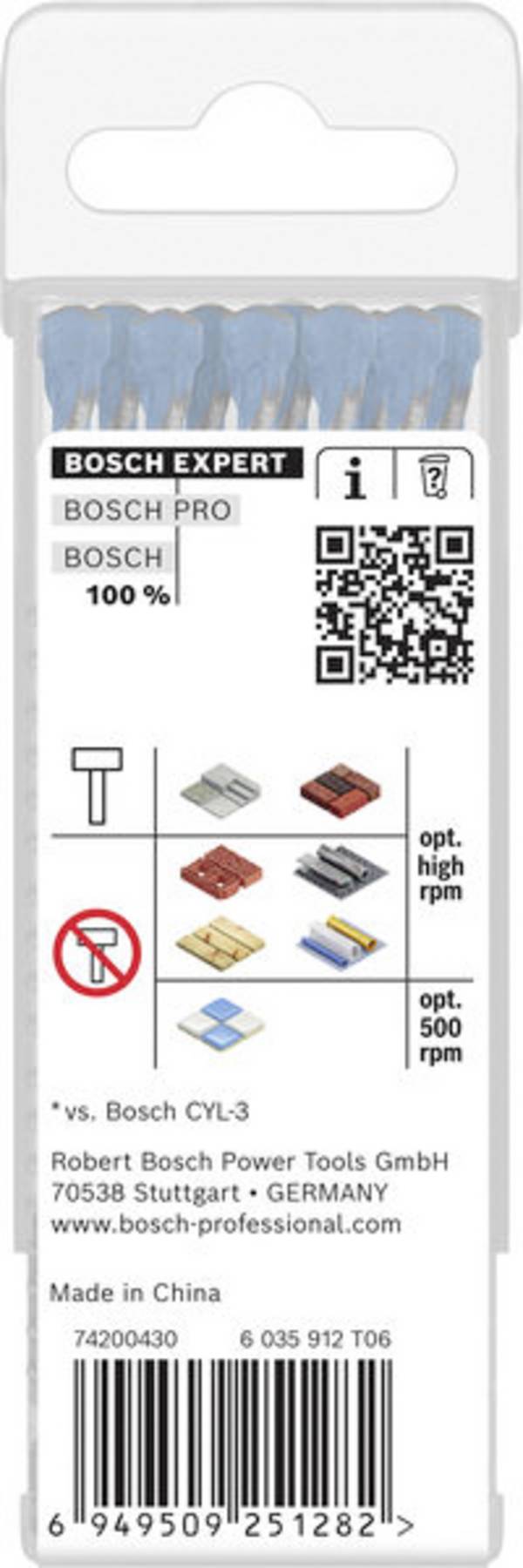 Wiertarka wielofunkcyjna Bosch Accessories 2608902283 10 szt.