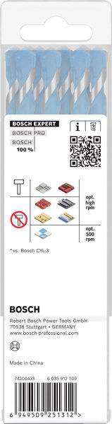 Wiertarka wielofunkcyjna Bosch Accessories 2608902286 10 szt.-0