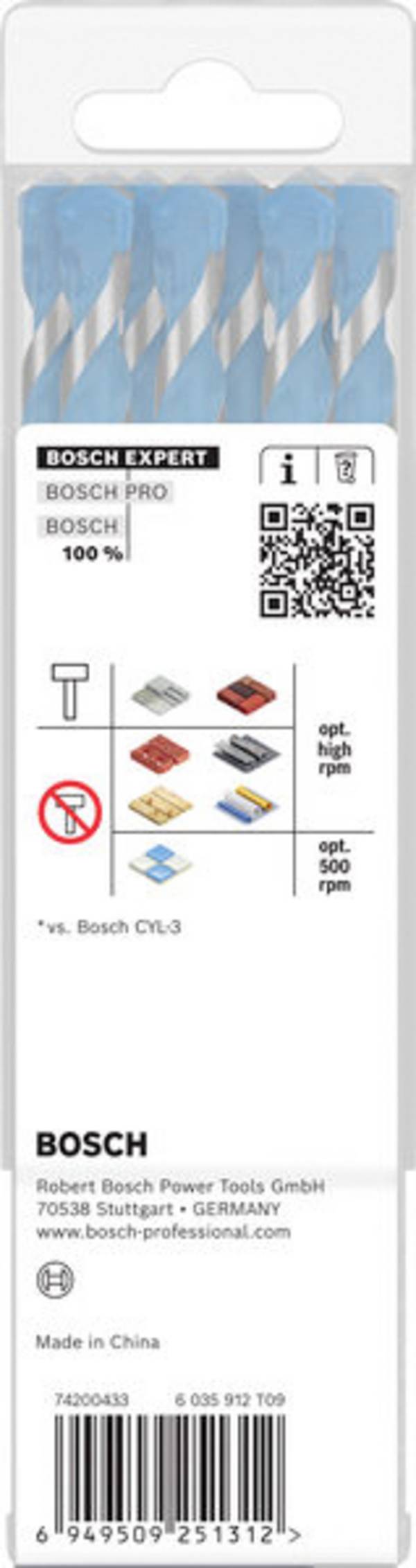 Wiertarka wielofunkcyjna Bosch Accessories 2608902286 10 szt.
