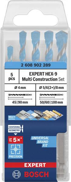 Набор многофункциональных дрелей Bosch Accessories 2608902289, 1 шт.