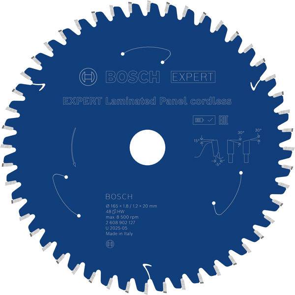 Отрезной диск Bosch Accessories 2608902127 165 x 20,0 x 1,2 мм, 1 шт.