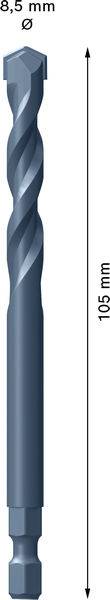 Центрирующее сверло Bosch Accessories 2608901968 2608901968 1 шт.