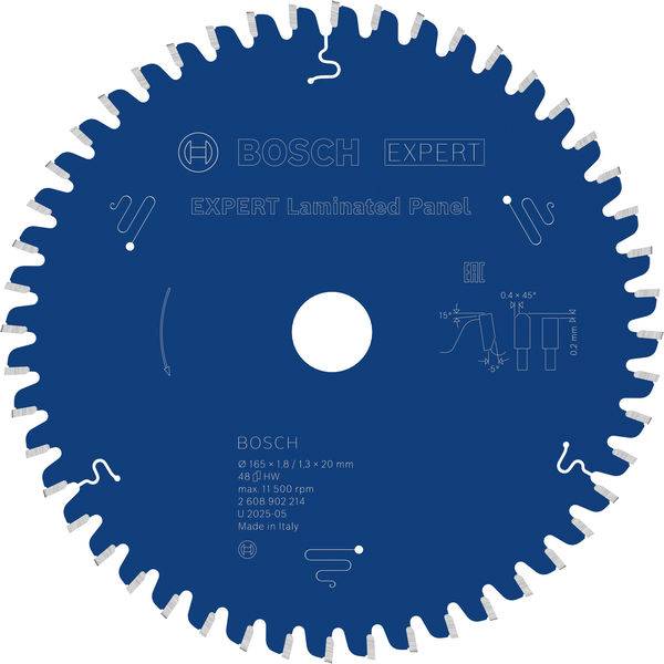 Отрезной диск Bosch Accessories 2608902214 165 x 20,0 x 1,3 мм, 1 шт.