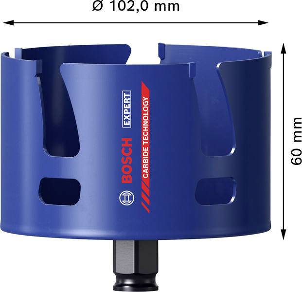 Otwornica Bosch Accessories 2608901941 2608901941 60 mm 1 szt.-1