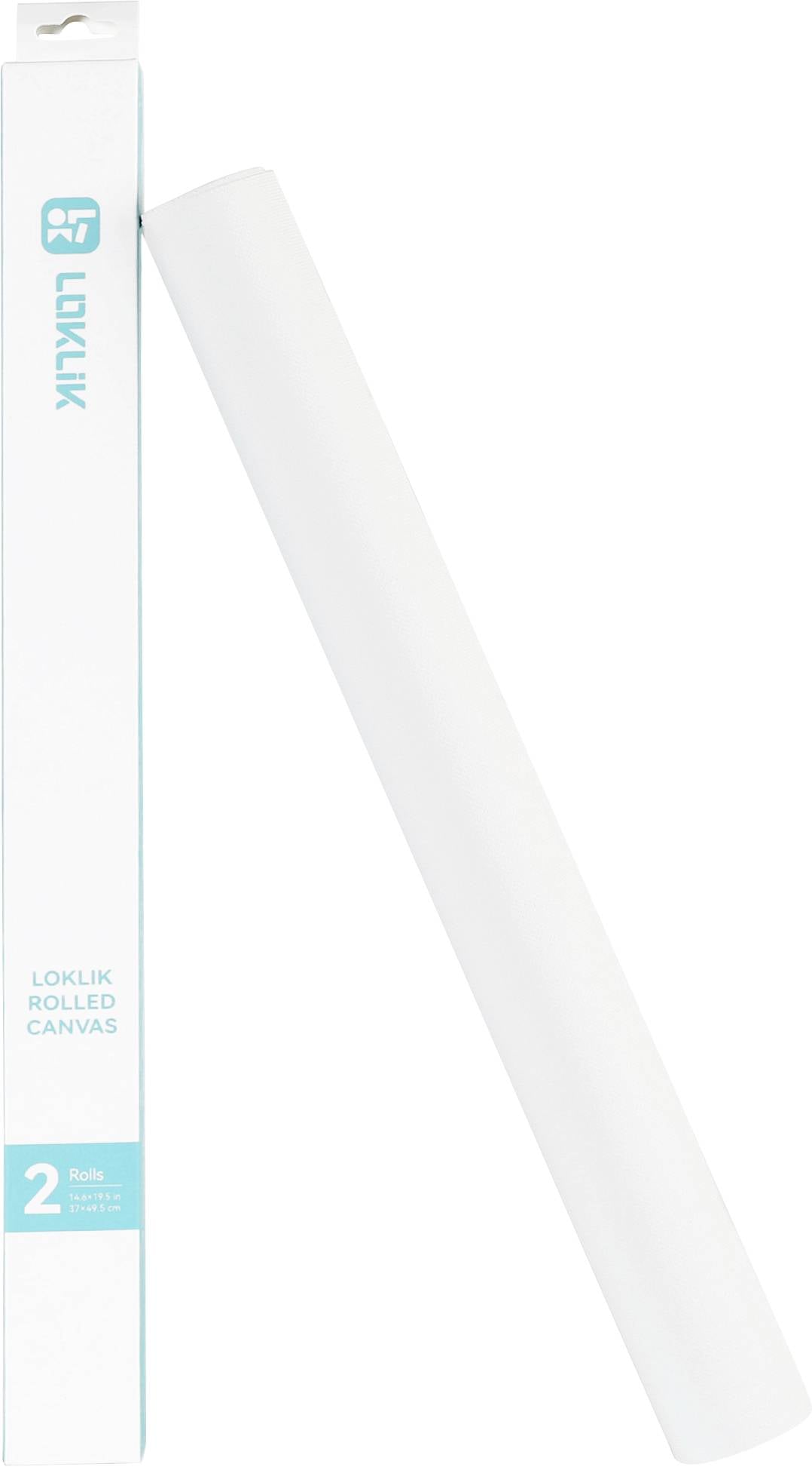 Холст Loklik формата А3, ширина рулона 29,7 см, белый.