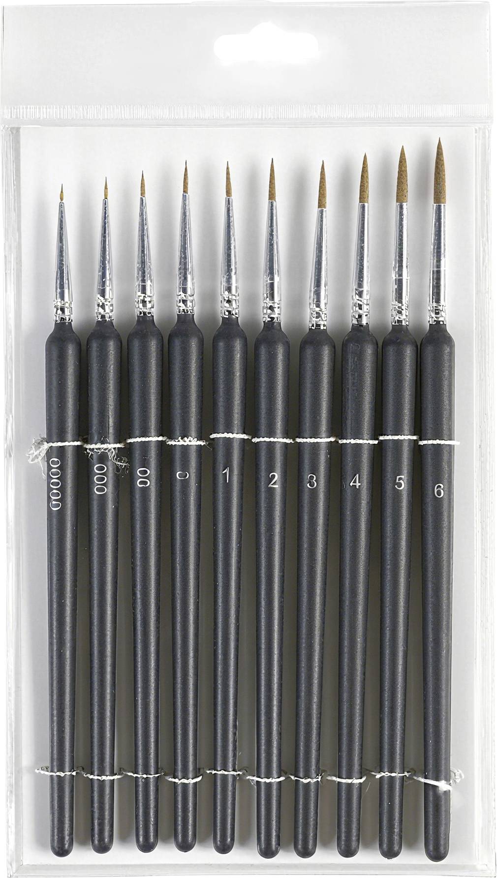 Набор миниатюрных кистей для рисования Loklik