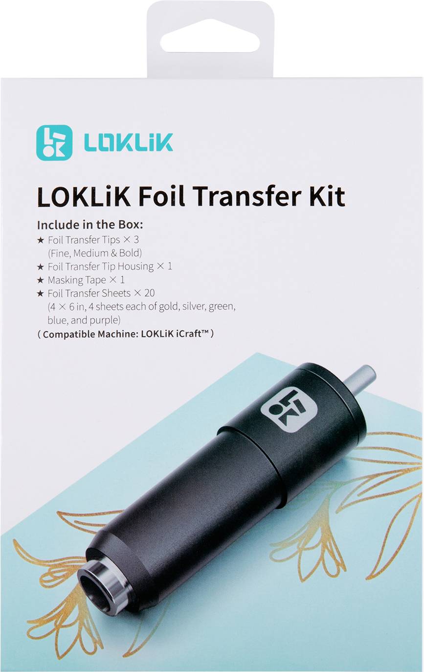 Набор для переноса изображения на фольгу Loklik Набор для переноса изображения на фольгу