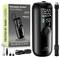 Przenośna inteligentna pompa do opon z cyfrowym wyświetlaczem obok pudełka opakowania. Na pudełku widnieje napis „150 PSI Max Pressure" (maksymalnie 150 PSI) i „2 Minutes Fast Inflation" (szybkie napełnianie w 2 minuty). Zawiera akcesoria.