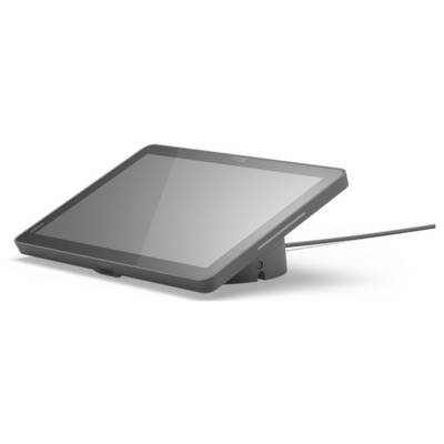 Trzy przezroczyste etui do smartfona wystawione obok siebie, z obrazem telefonu wyświetlającego abstrakcyjny niebieski i zielony tapetę.