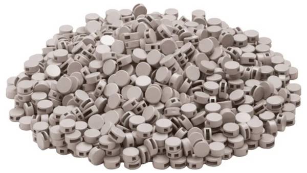 Cimco 140744  Plomba plastikowa Ø 12 mm, szara, 1000 szt. plomba plastikowa