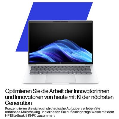 HP Notebook EliteBook 8 G1i 35.6 cm (14 cal) WUXGA Intel® Core™ Ultra 5 226V 16 GB RAM 512 GB SSD Niemiecki, QWERTZ Inte-6