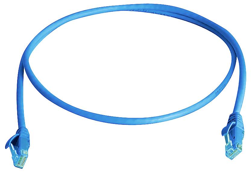 Сетевой кабель Telegärtner 100008528, 1 шт., RJ45, 3,0 м, синий