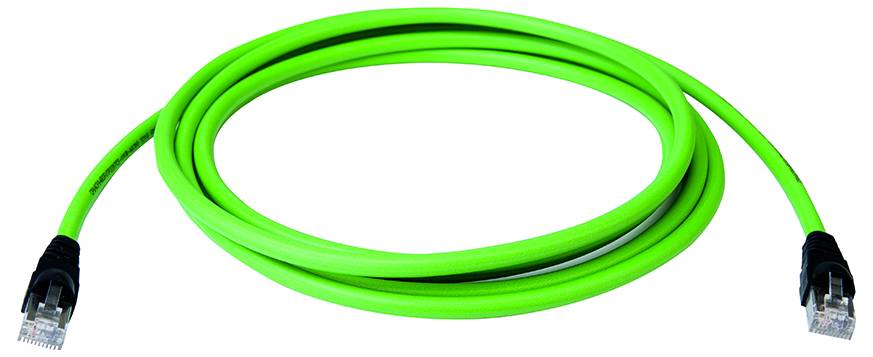 Сетевой кабель Telegärtner 100017348, 1 шт., RJ45, CAT 5, зеленый