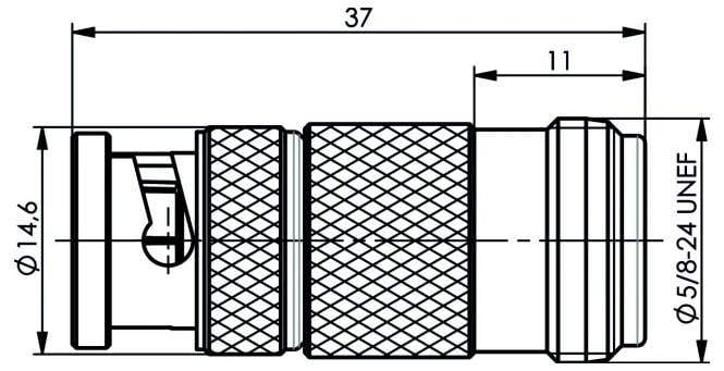 Адаптер N Telegärtner 100123538 - 1 шт.
