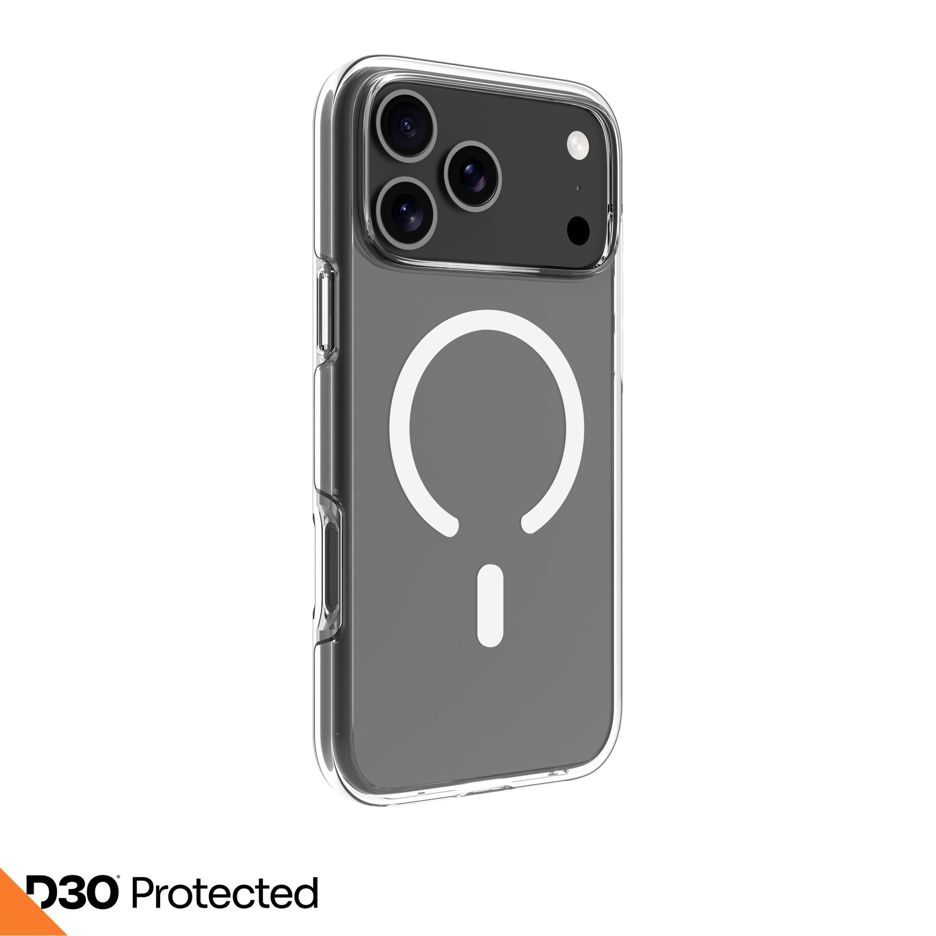 dbramante1928 Iceland Ultra D30 MS iPhone 17 Pro Max Cover Apple iPhone 17 Pro Max przeźroczysty Kompatybilny z MagSafe -0